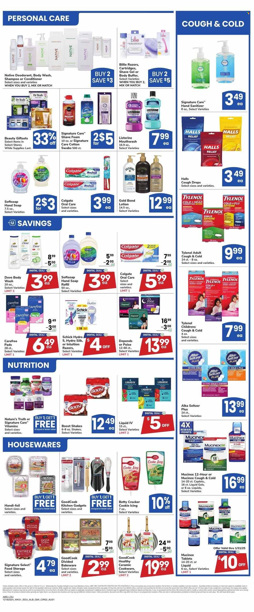 Albertsons ad - 12/18/2024 - 12/24/2024. Page 1