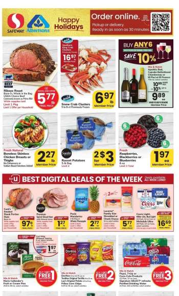 Albertsons Flyer - 12/18/2024 - 12/24/2024.