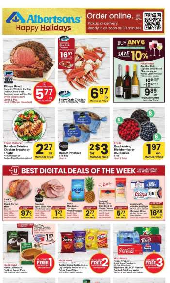 Albertsons Flyer - 12/18/2024 - 12/24/2024.