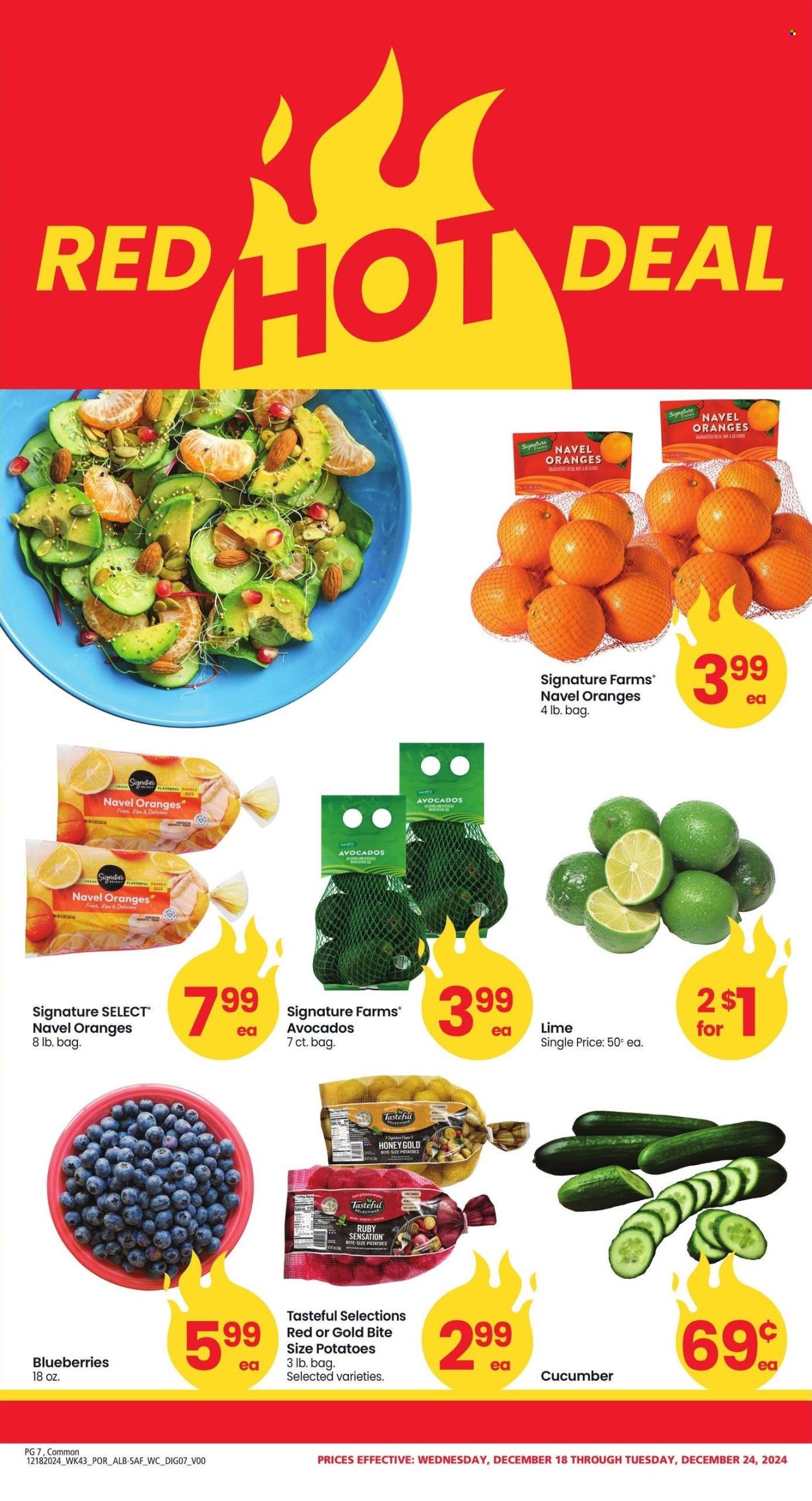 Albertsons ad - 12/18/2024 - 12/24/2024. Page 1