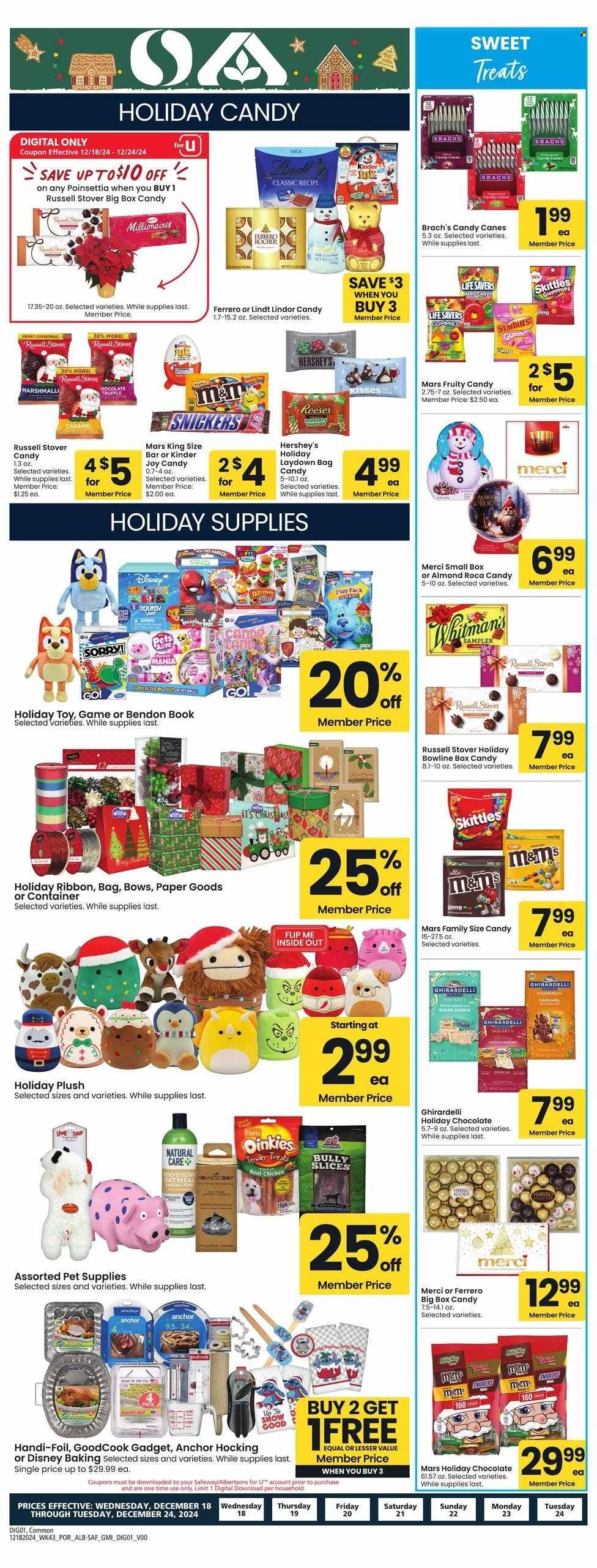 Albertsons ad - 12/18/2024 - 12/24/2024. Page 1