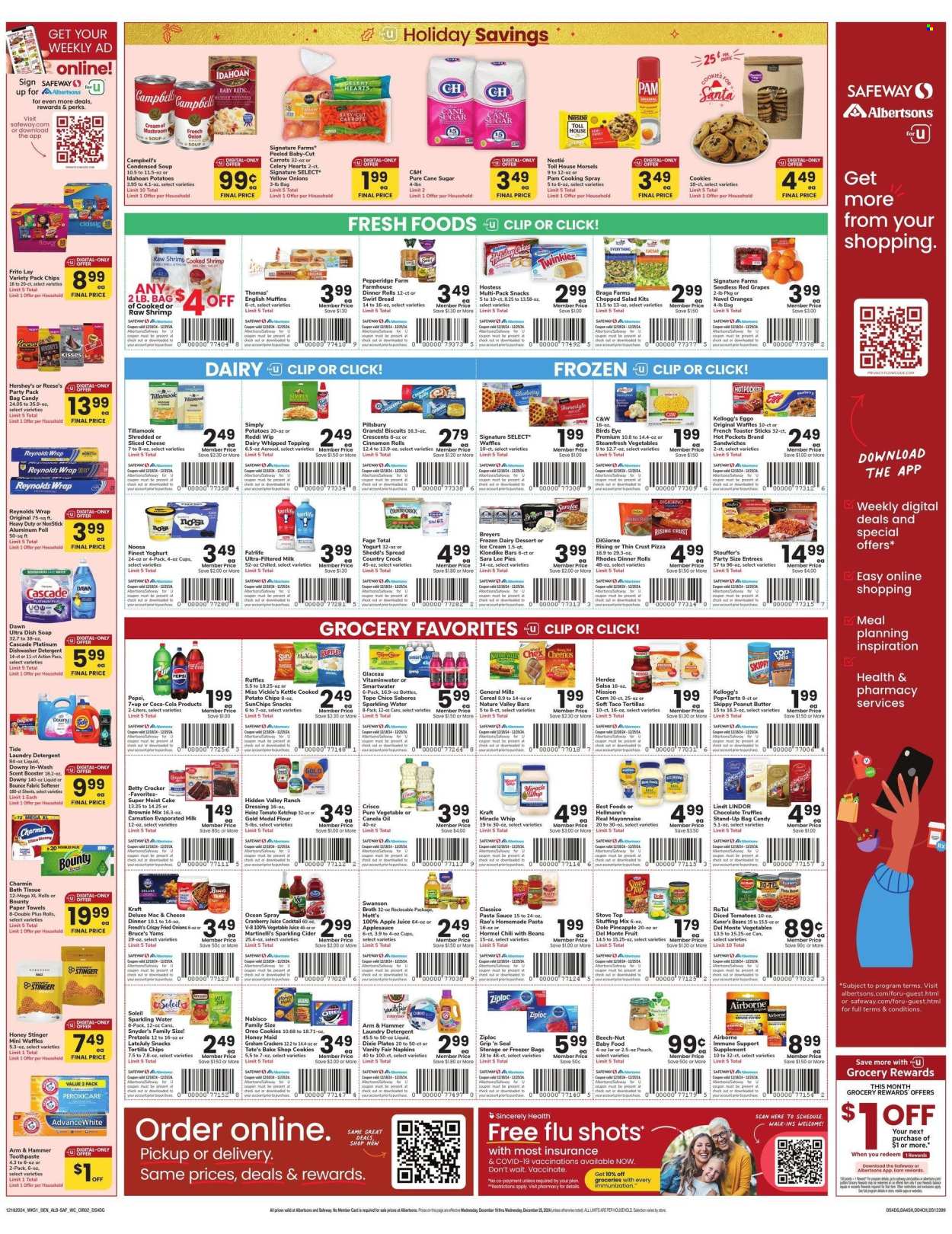 Albertsons ad - 12/18/2024 - 12/24/2024. Page 1