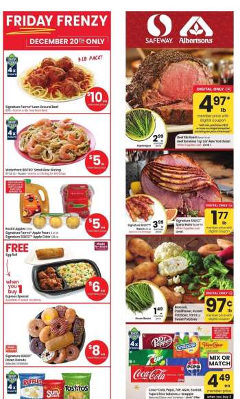 Albertsons Flyer - 12/18/2024 - 12/25/2024.