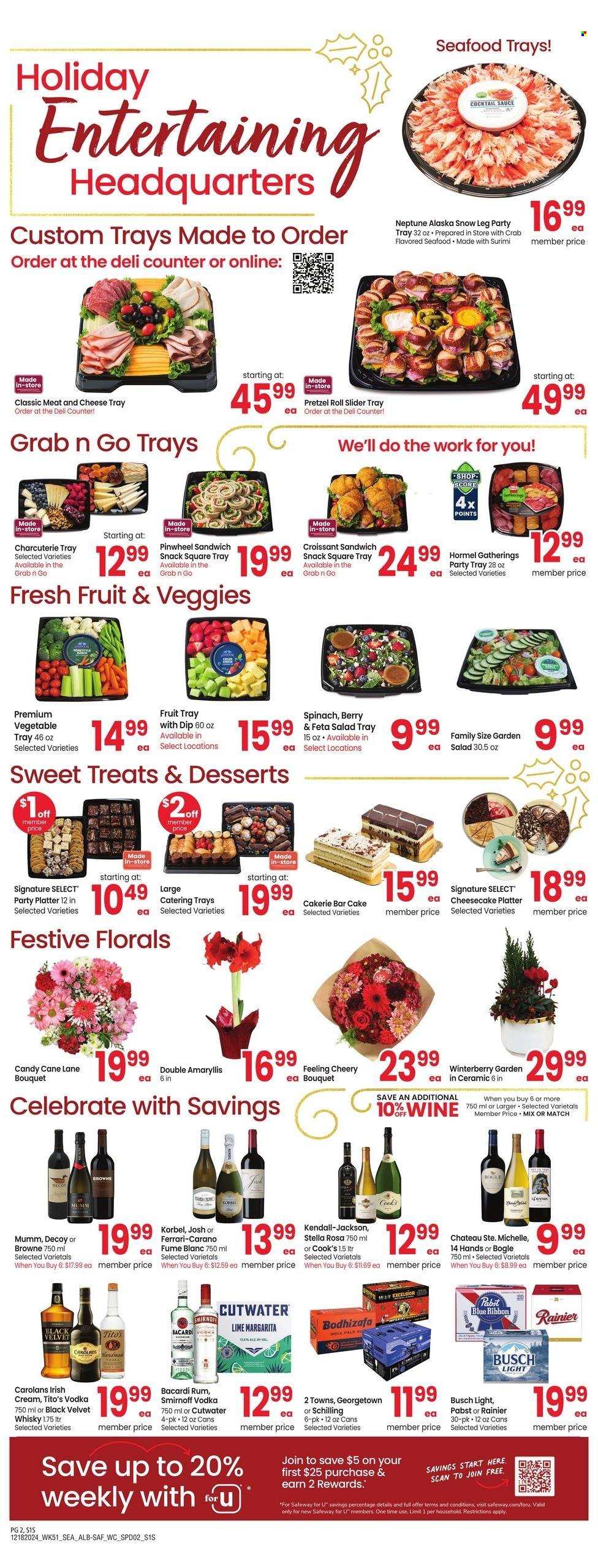 Albertsons ad - 12/18/2024 - 12/25/2024. Page 1