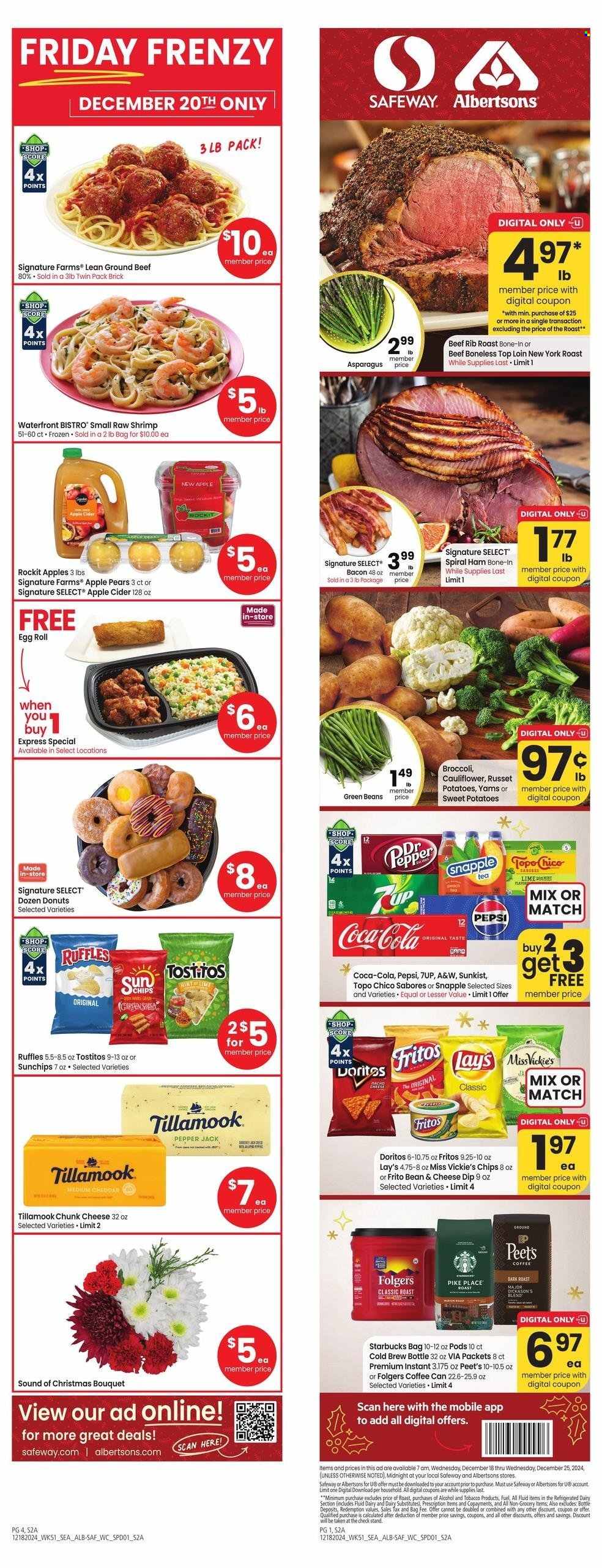 Albertsons ad - 12/18/2024 - 12/25/2024. Page 1