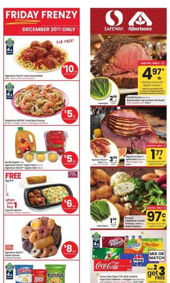 Albertsons Flyer - 12/18/2024 - 12/25/2024.