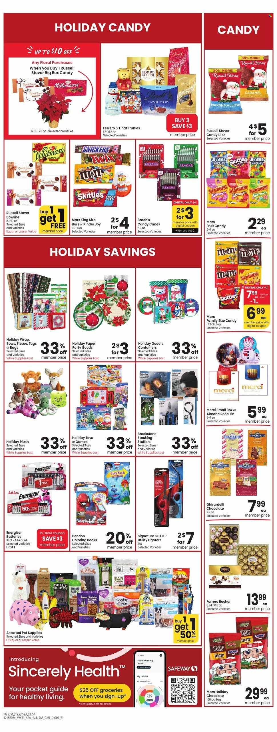 Albertsons ad - 12/18/2024 - 12/25/2024. Page 1