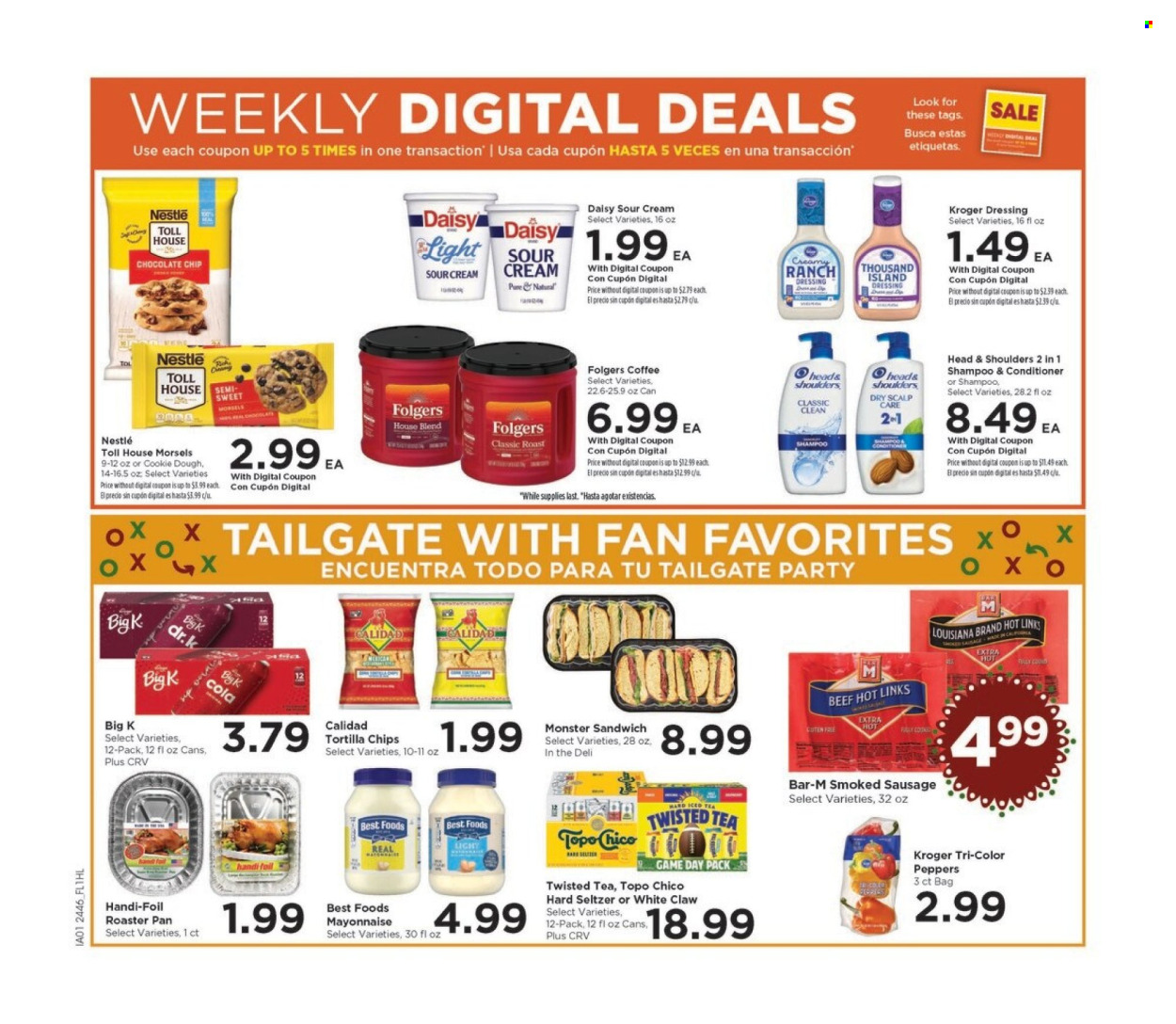 Foods Co ad - 12/17/2024 - 12/24/2024. Page 1