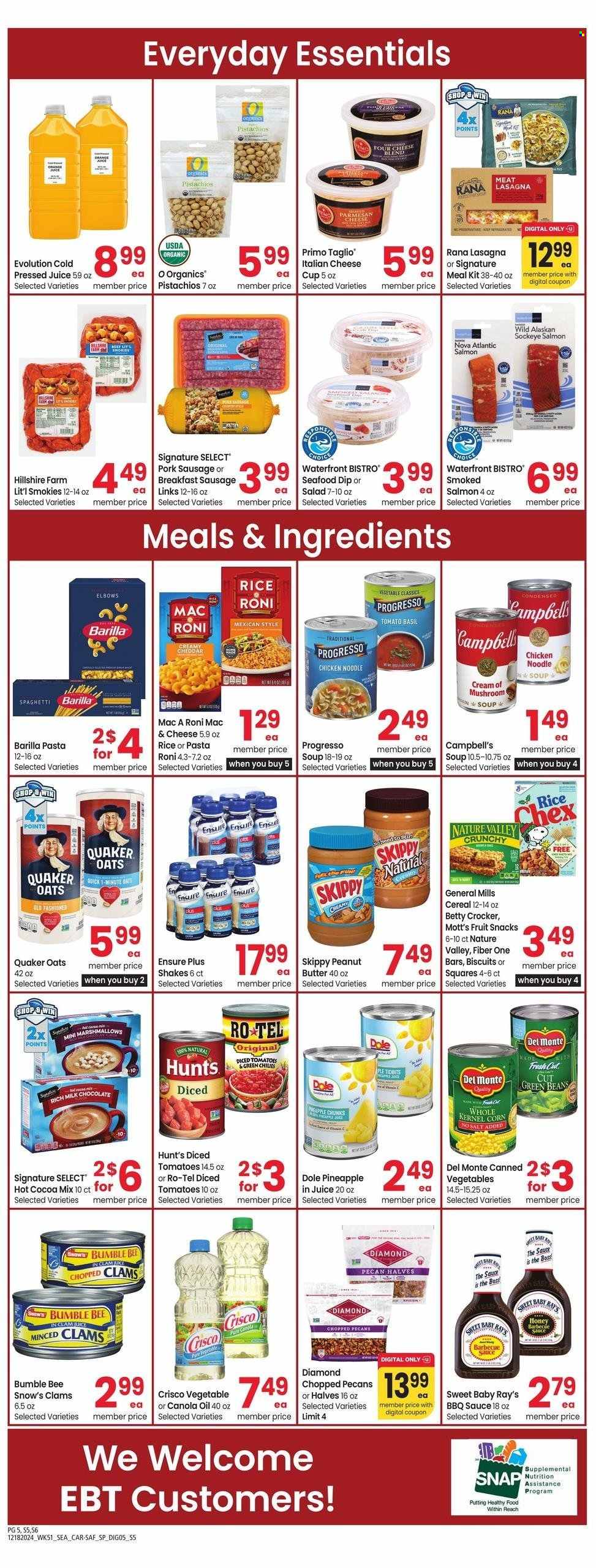 Safeway ad - 12/18/2024 - 12/24/2024. Page 1