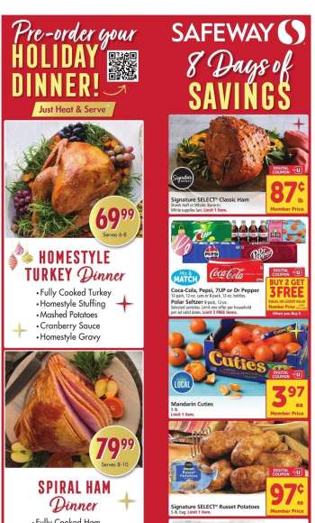 Safeway Flyer - 12/18/2024 - 12/24/2024.