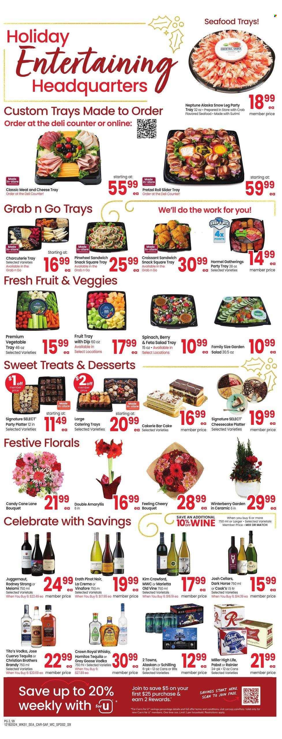 Safeway ad - 12/18/2024 - 12/24/2024. Page 1