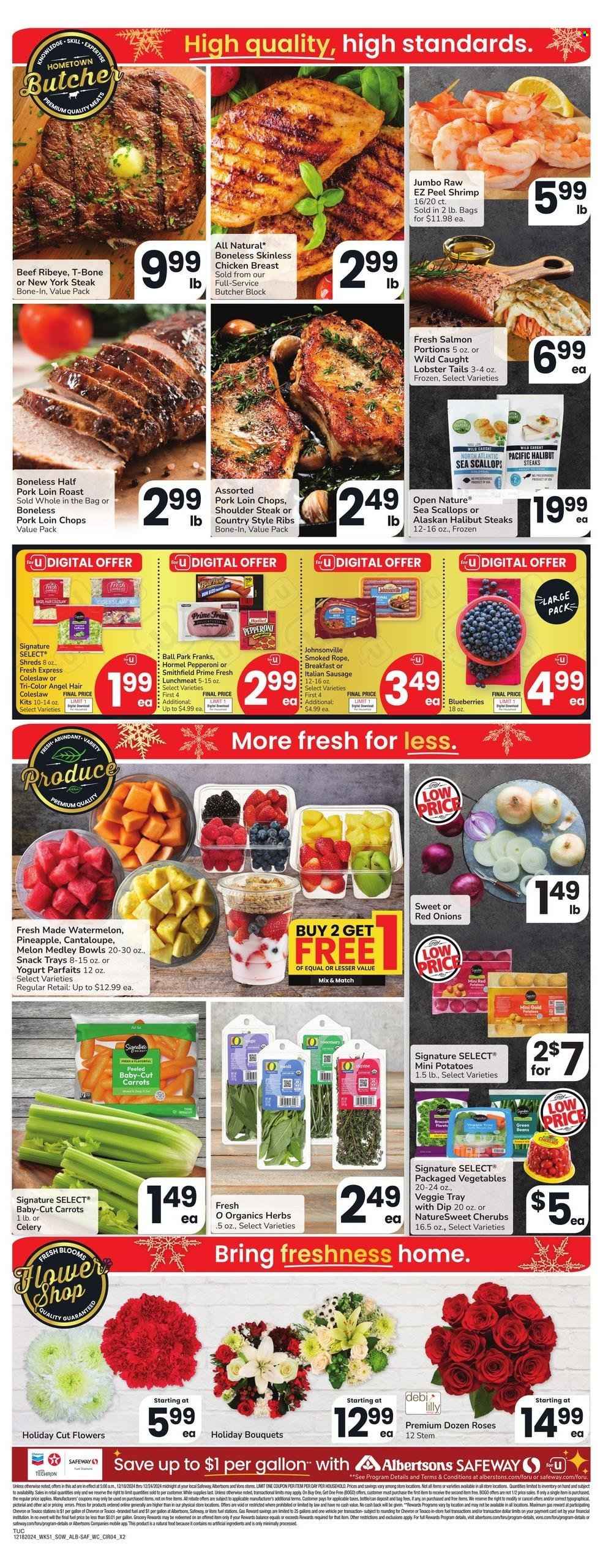 Safeway ad - 12/18/2024 - 12/24/2024. Page 1