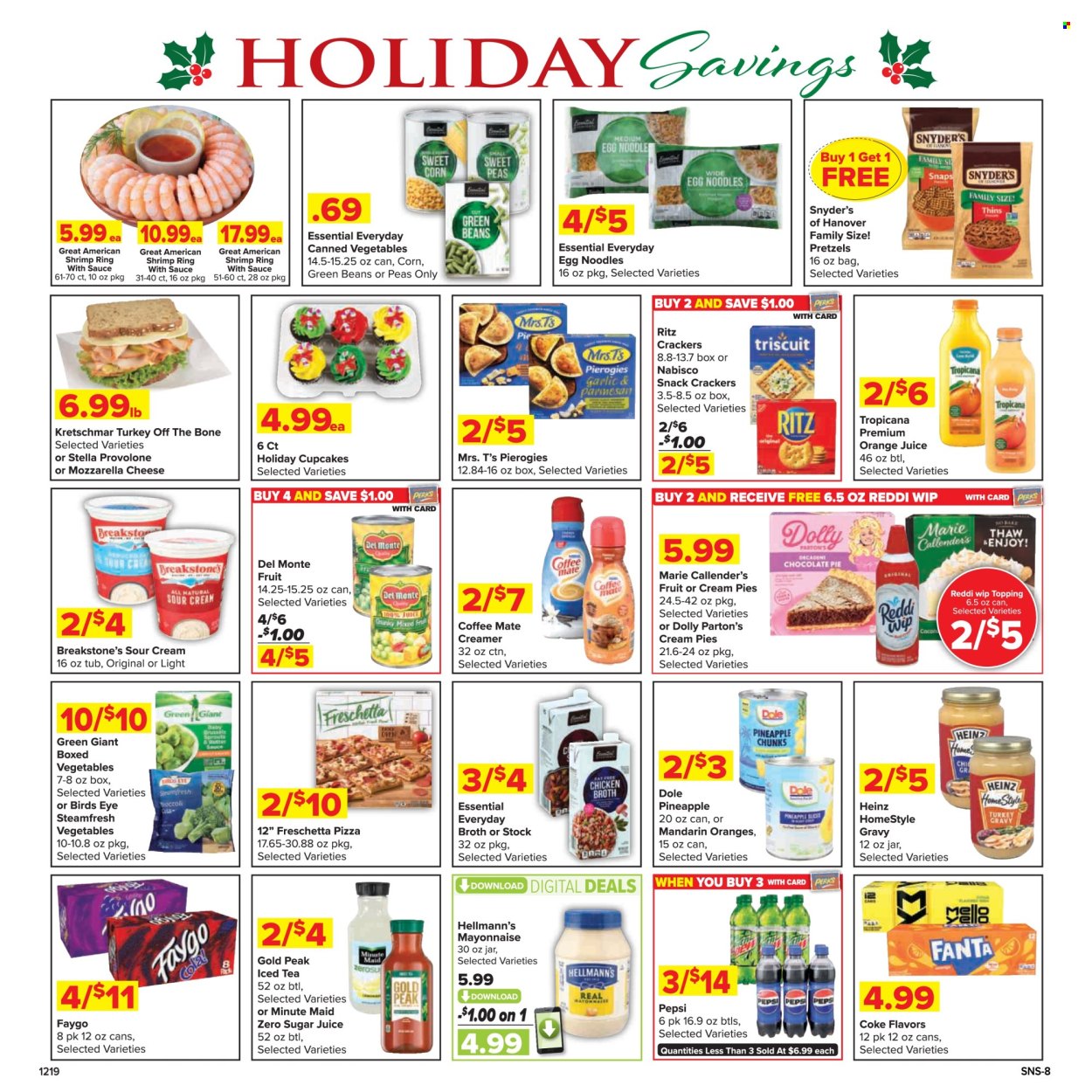 Shop ‘n Save ad - 12/19/2024 - 12/25/2024. Page 1