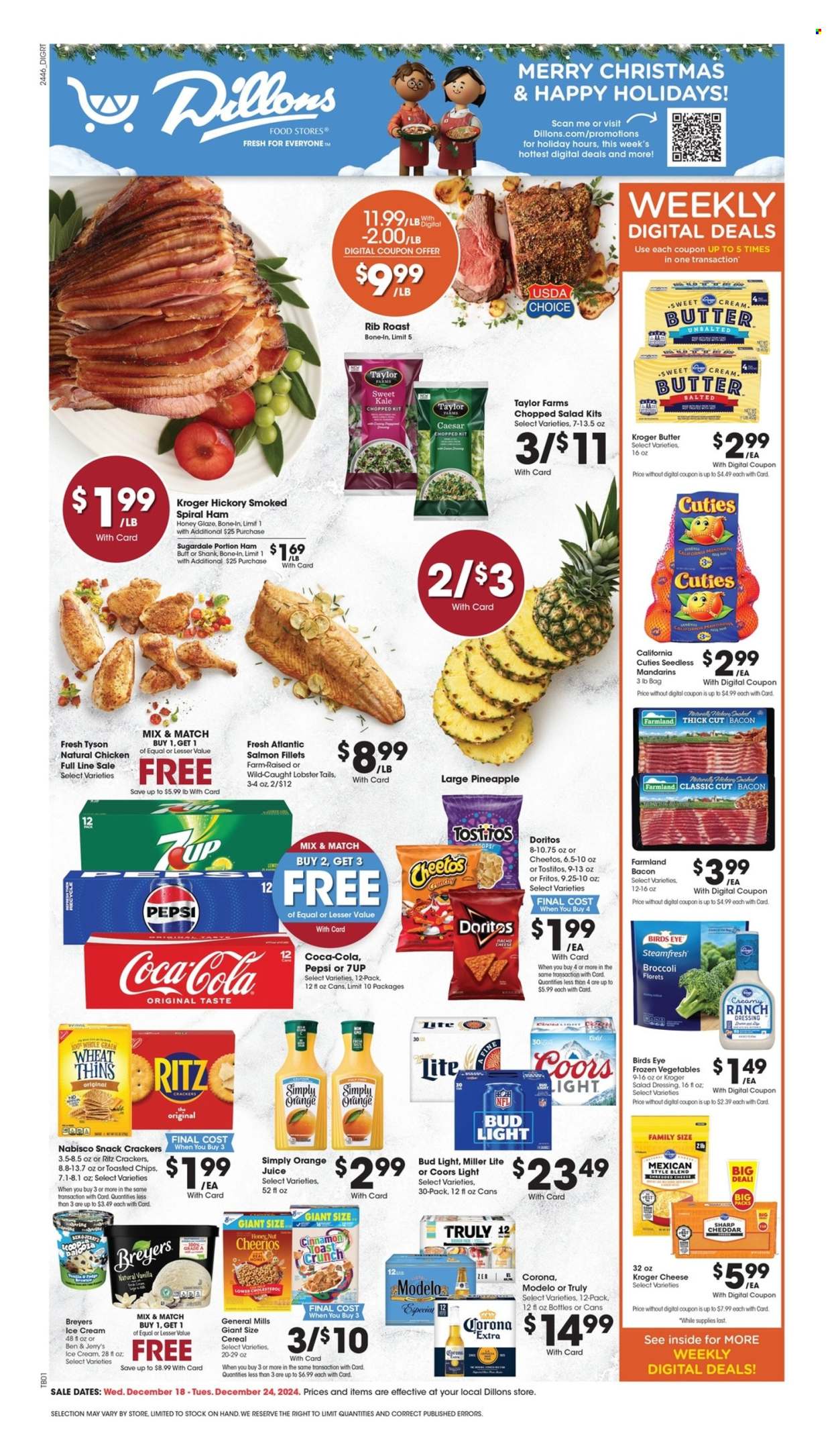 Dillons ad - 12/18/2024 - 12/24/2024. Page 1