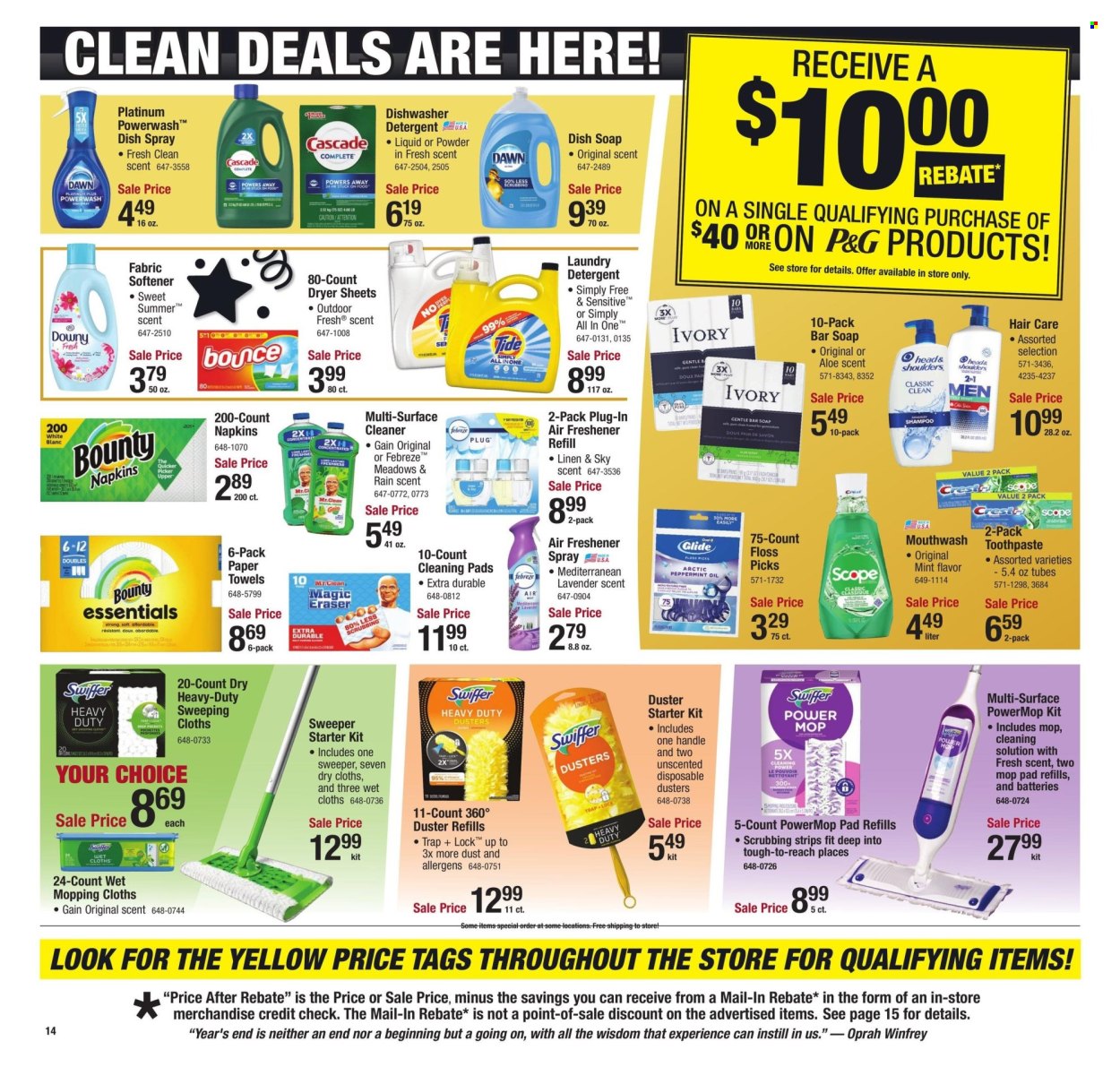 Menards ad - 12/19/2024 - 12/31/2024. Page 1