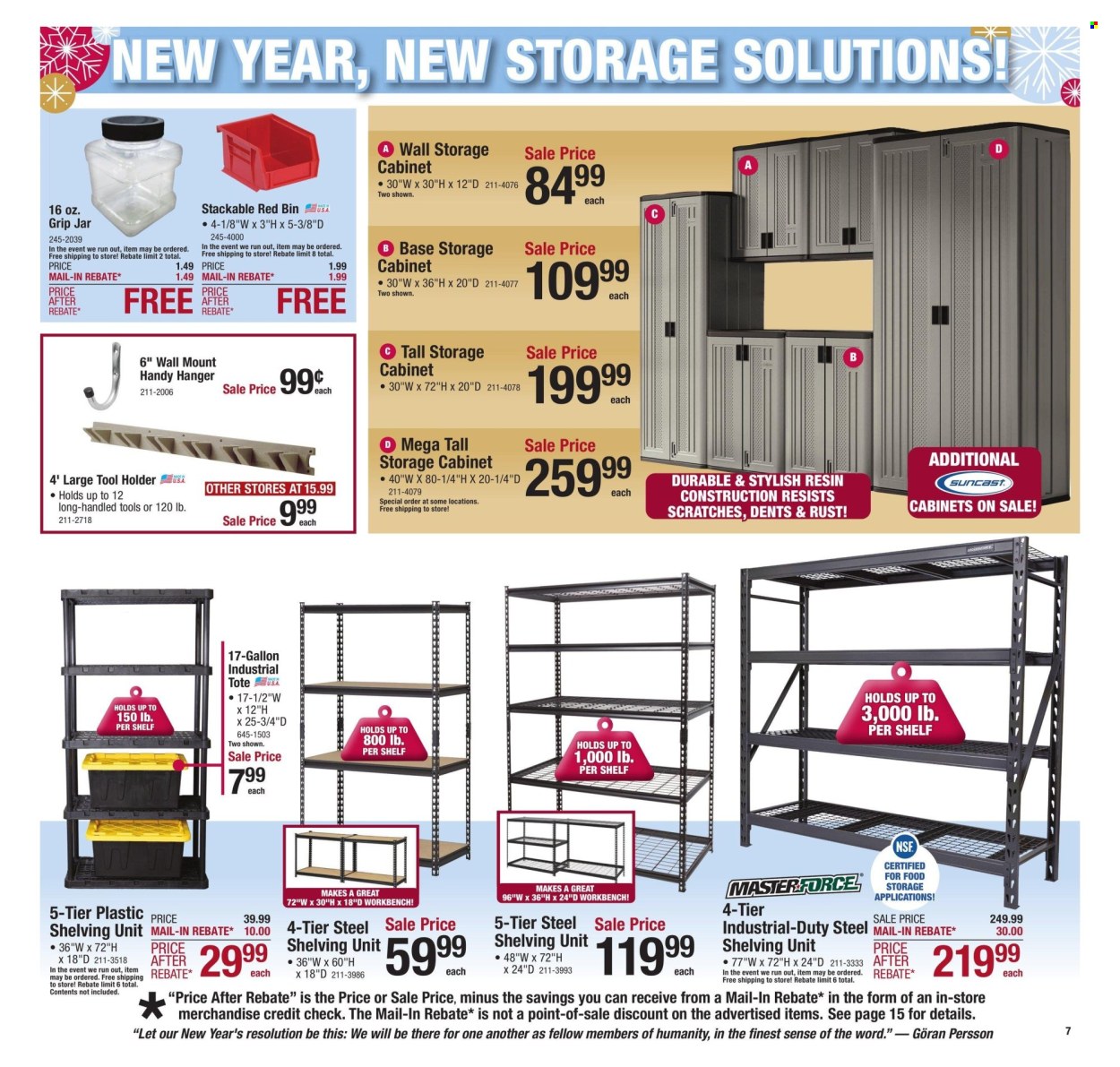 Menards ad - 12/19/2024 - 12/31/2024. Page 1