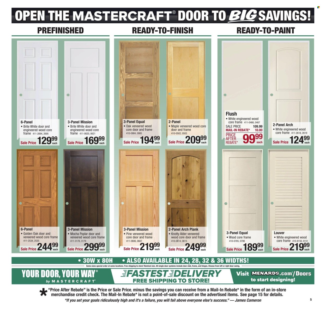 Menards ad - 12/19/2024 - 12/31/2024. Page 1