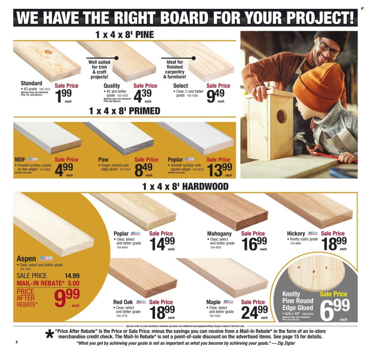 Menards ad - 12/19/2024 - 12/31/2024. Page 1