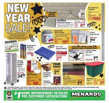 Menards Flyer - 12/19/2024 - 12/31/2024.