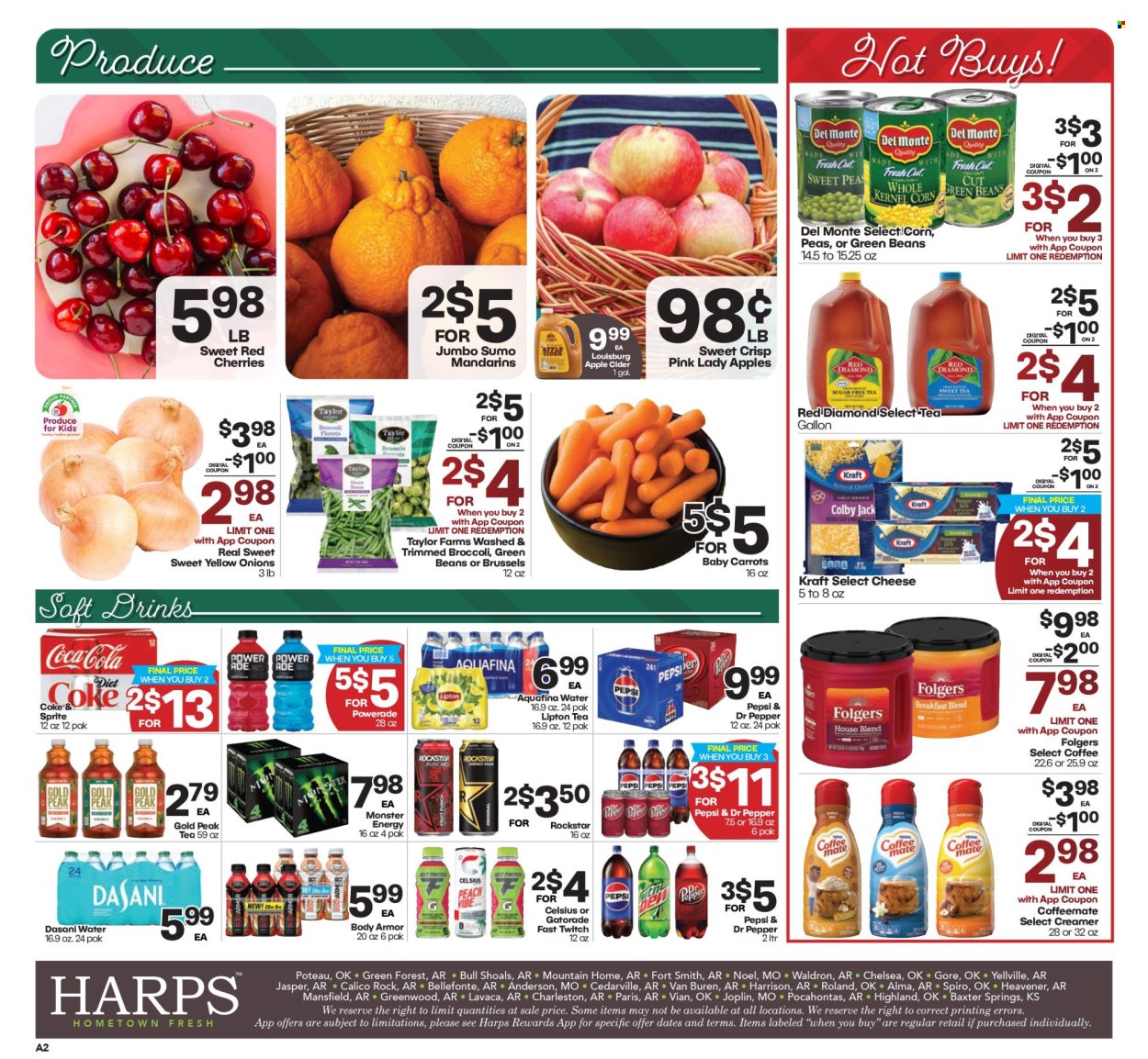 Harps Hometown Fresh ad - 12/18/2024 - 12/24/2024. Page 1