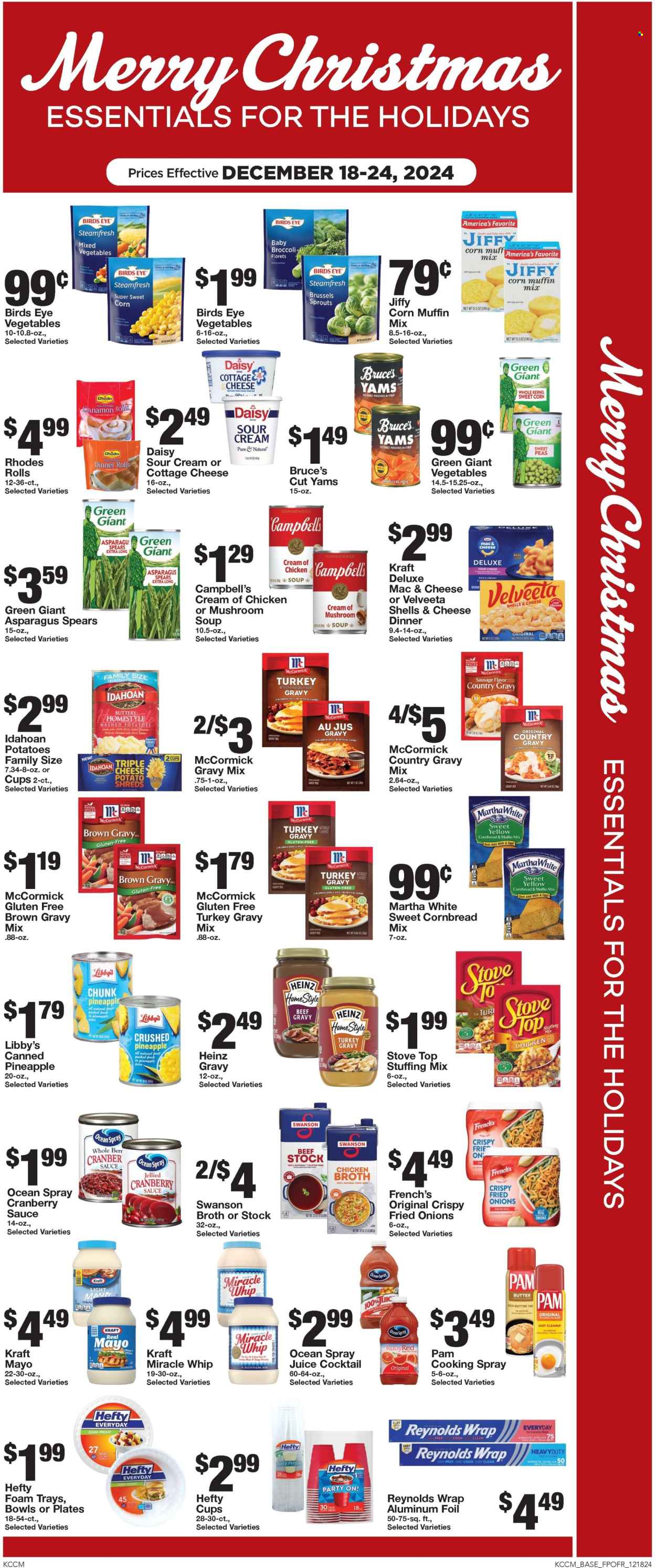 Bratchers Market ad - 12/18/2024 - 12/24/2024. Page 1