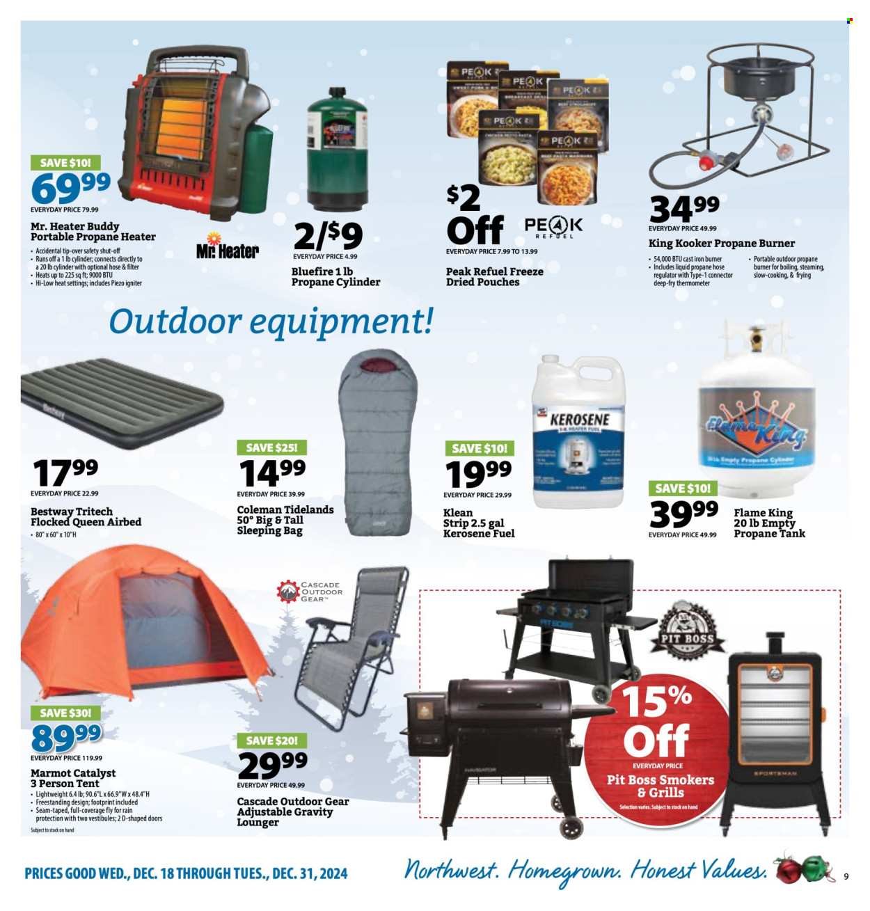 Cascade Farm And Outdoor ad - 12/18/2024 - 12/31/2024. Page 1