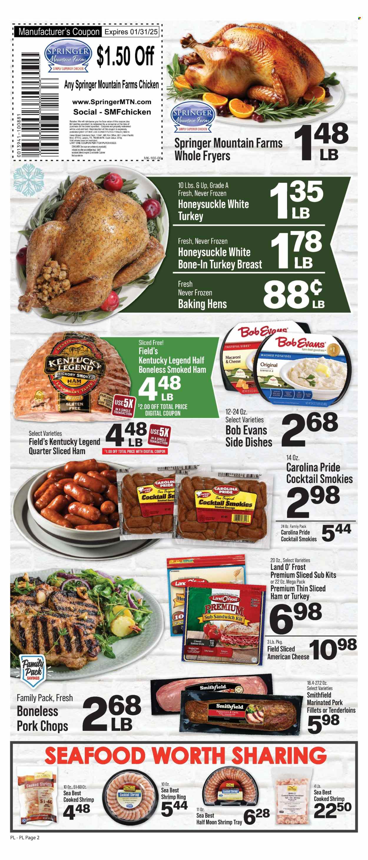 Price Less Foods ad - 12/18/2024 - 12/24/2024. Page 1