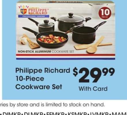 Philippe Richard 10-Piece Cookware Set