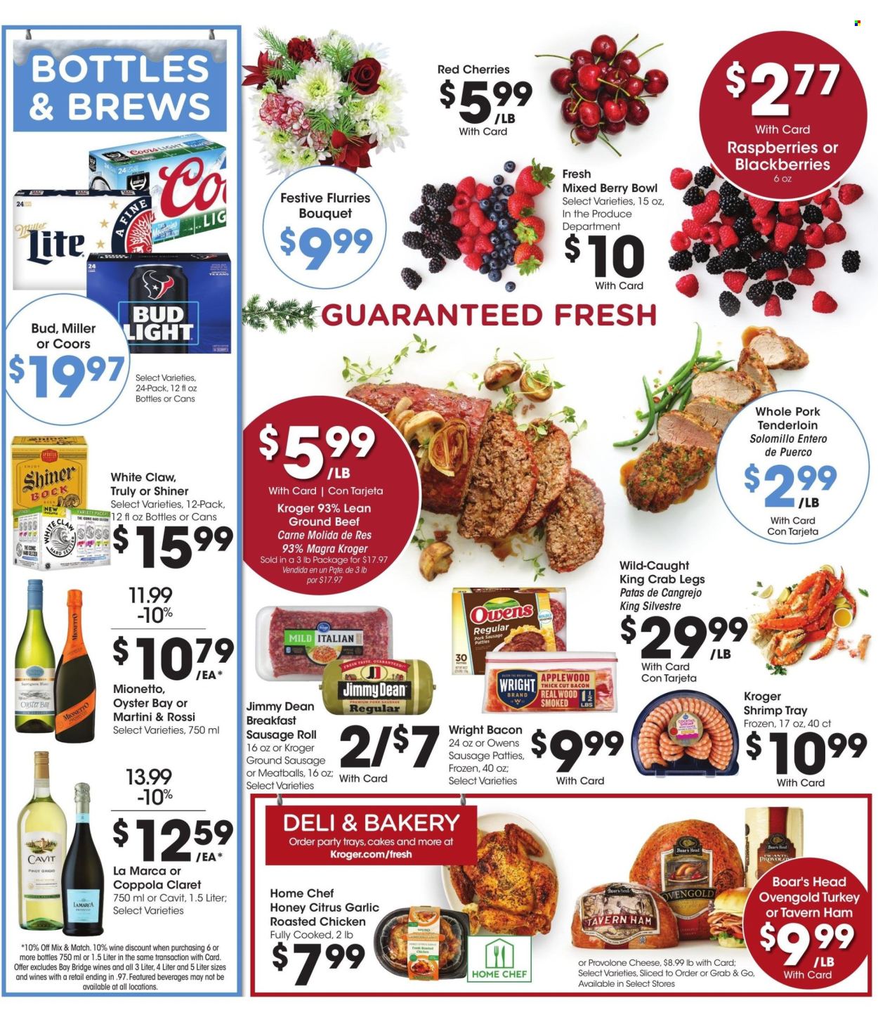 Kroger ad - 12/18/2024 - 12/24/2024. Page 1