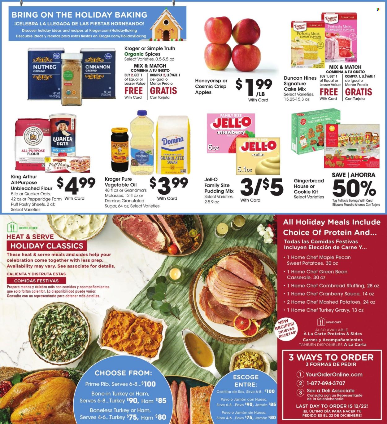 Kroger ad - 12/18/2024 - 12/24/2024. Page 1