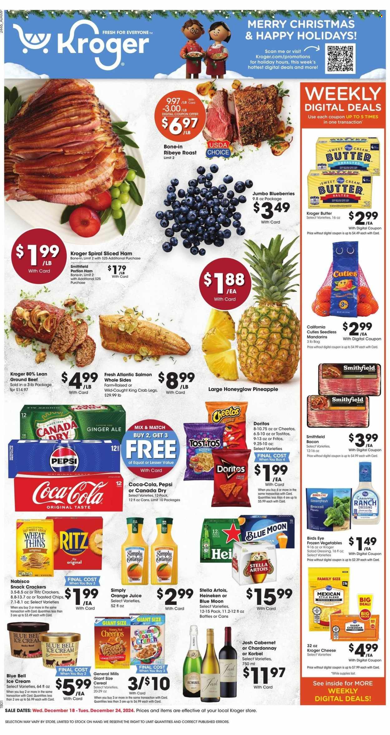 Kroger ad - 12/18/2024 - 12/24/2024. Page 1