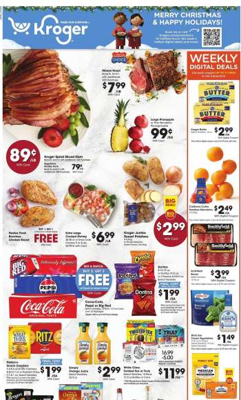 Kroger Flyer - 12/18/2024 - 12/24/2024.