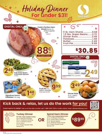 Safeway Flyer - 12/18/2024 - 12/24/2024.