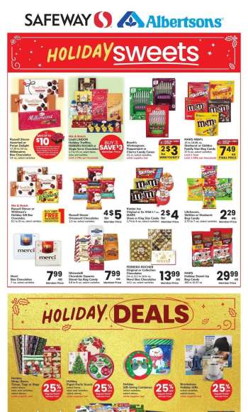 Safeway Flyer - 12/18/2024 - 12/31/2024.