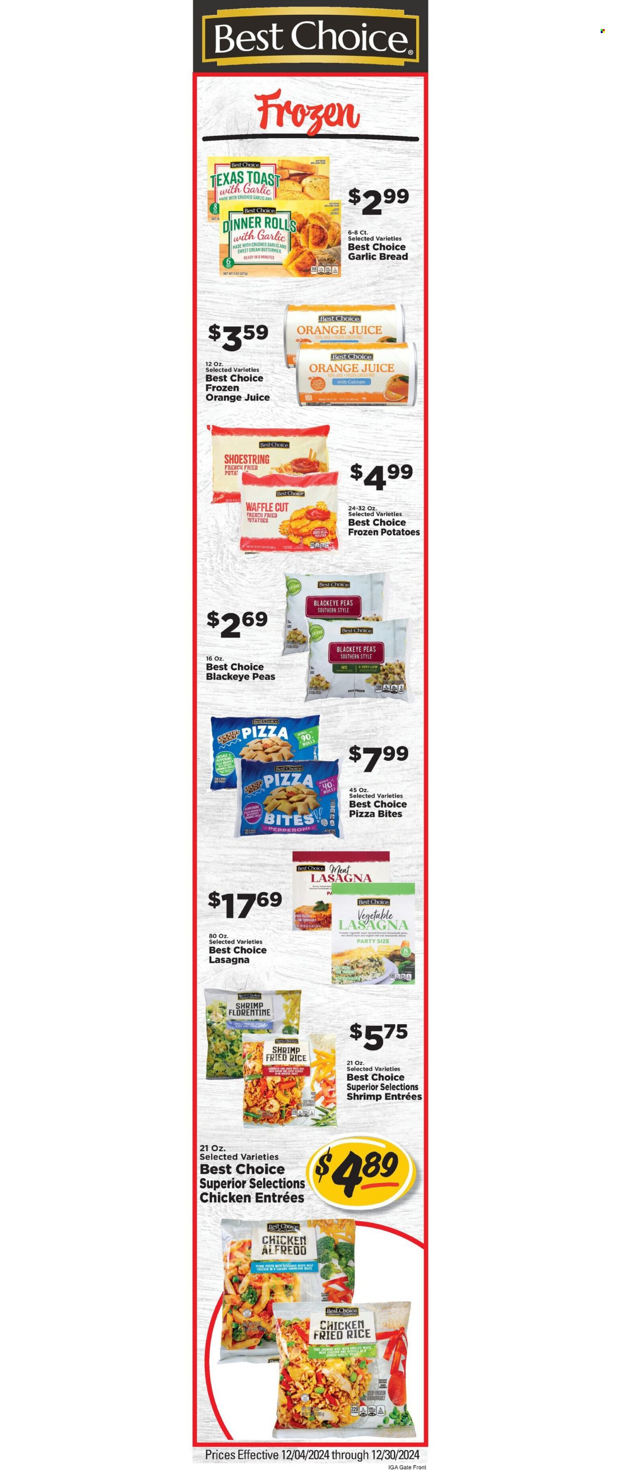 IGA ad - 12/18/2024 - 12/24/2024. Page 1