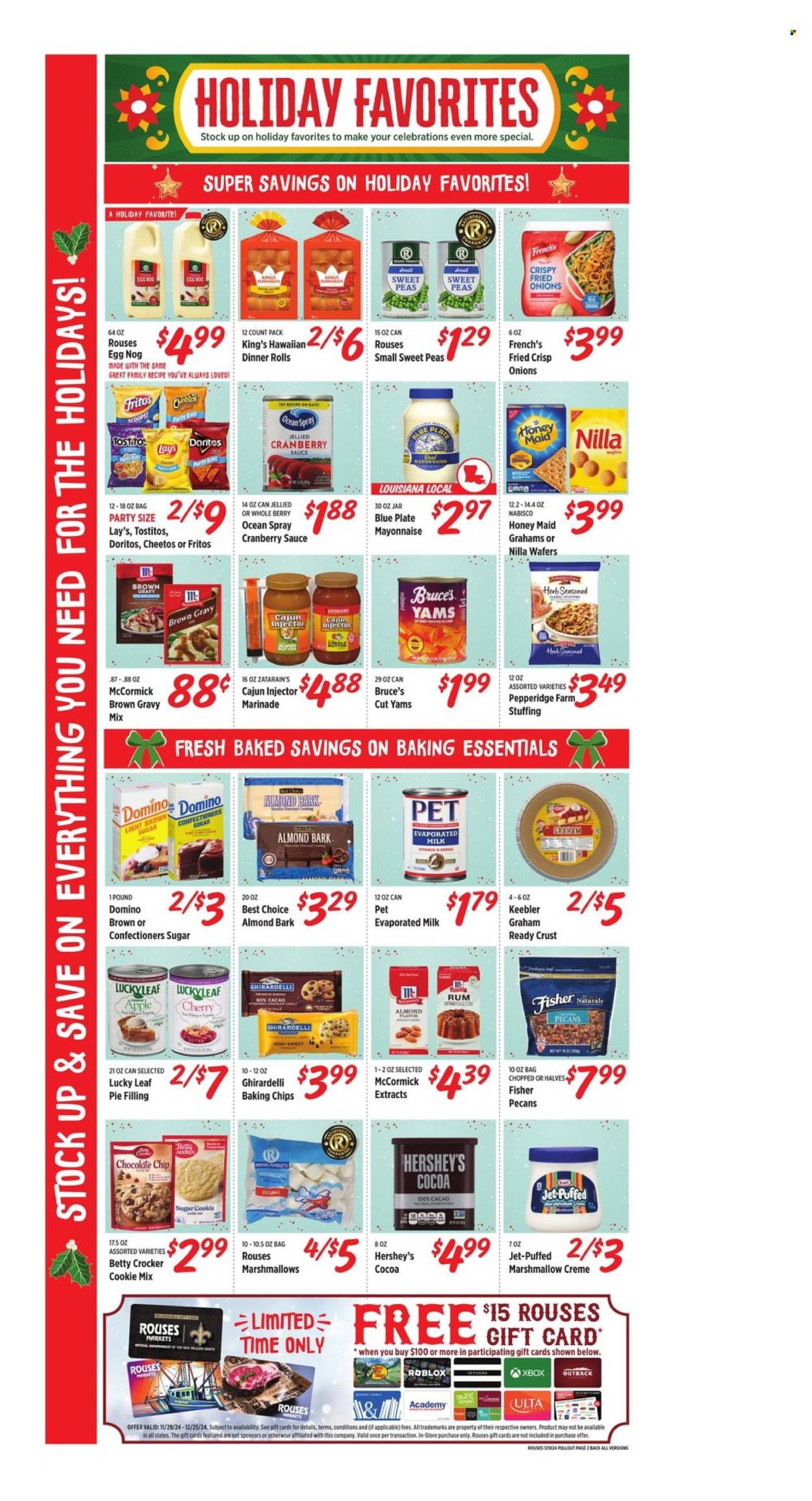 Rouses Markets ad - 12/18/2024 - 12/24/2024. Page 1