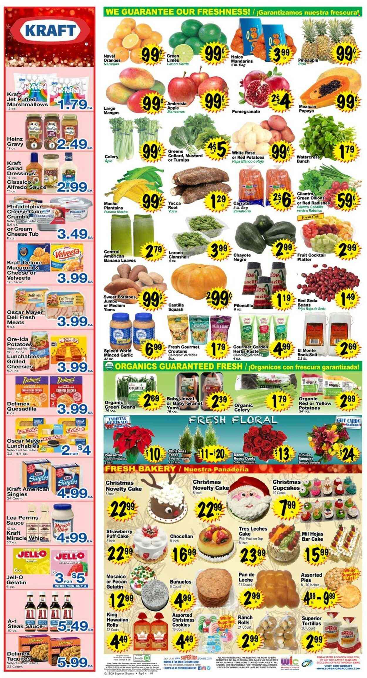 Superior Grocers ad - 12/18/2024 - 12/24/2024. Page 1