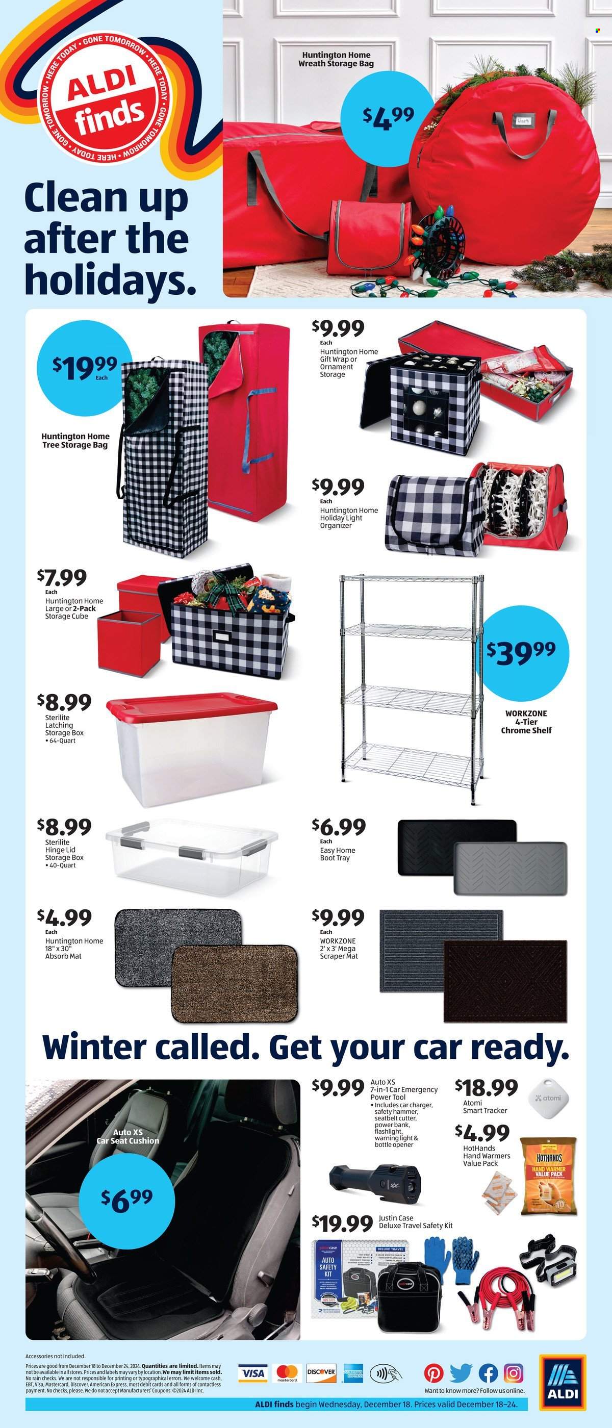 ALDI ad - 12/18/2024 - 12/24/2024. Page 1