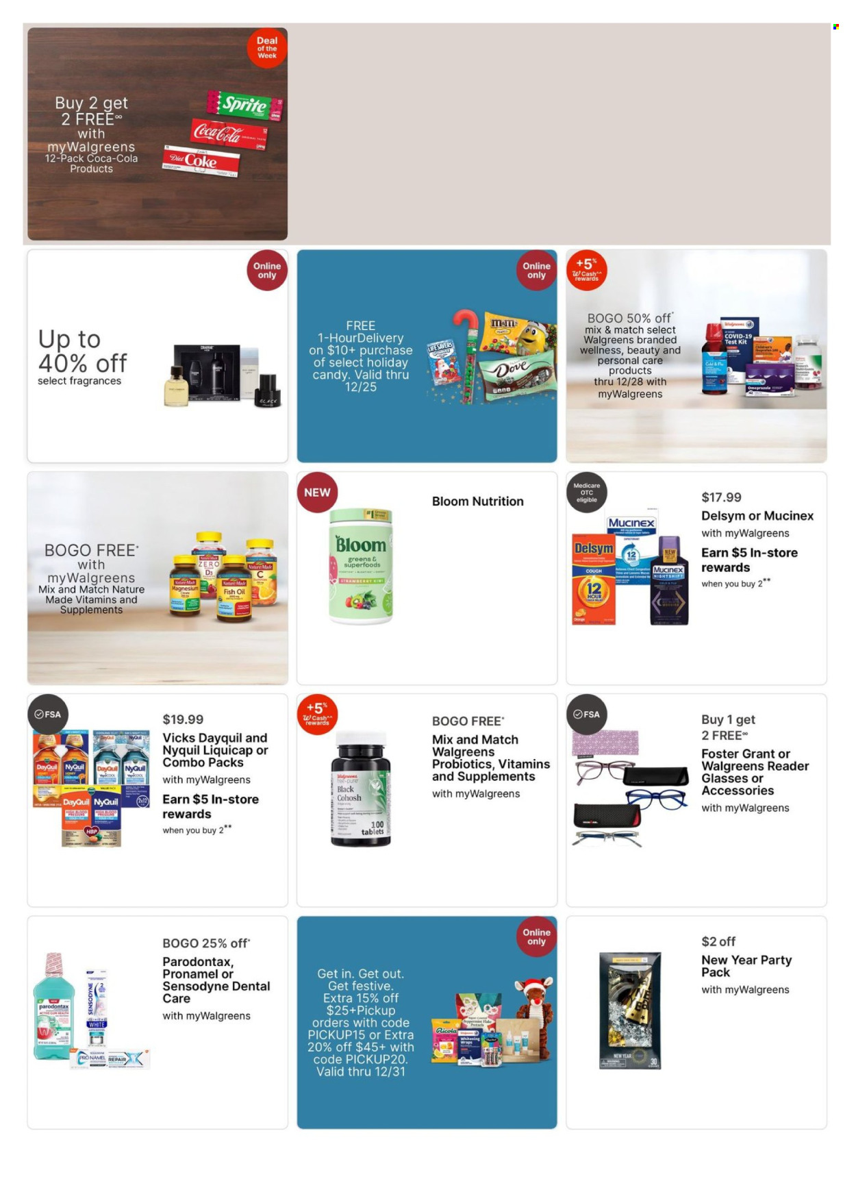 Walgreens ad - 12/22/2024 - 12/28/2024. Page 1