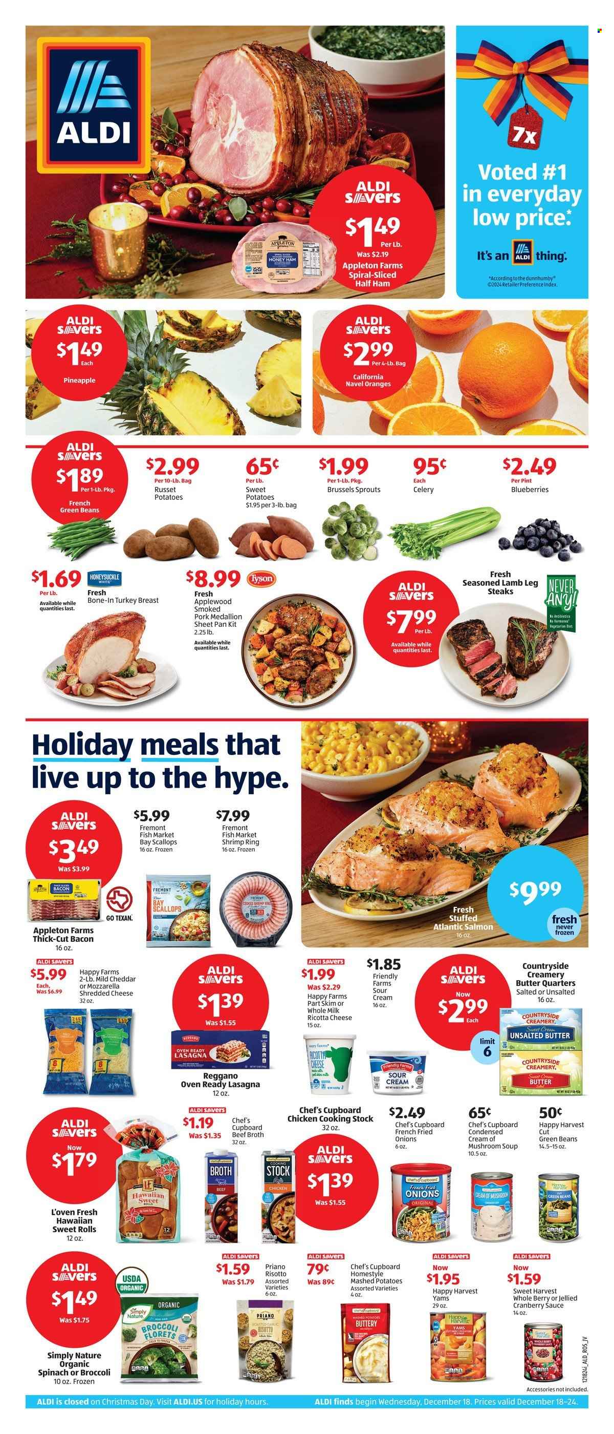 ALDI ad - 12/18/2024 - 12/24/2024. Page 1