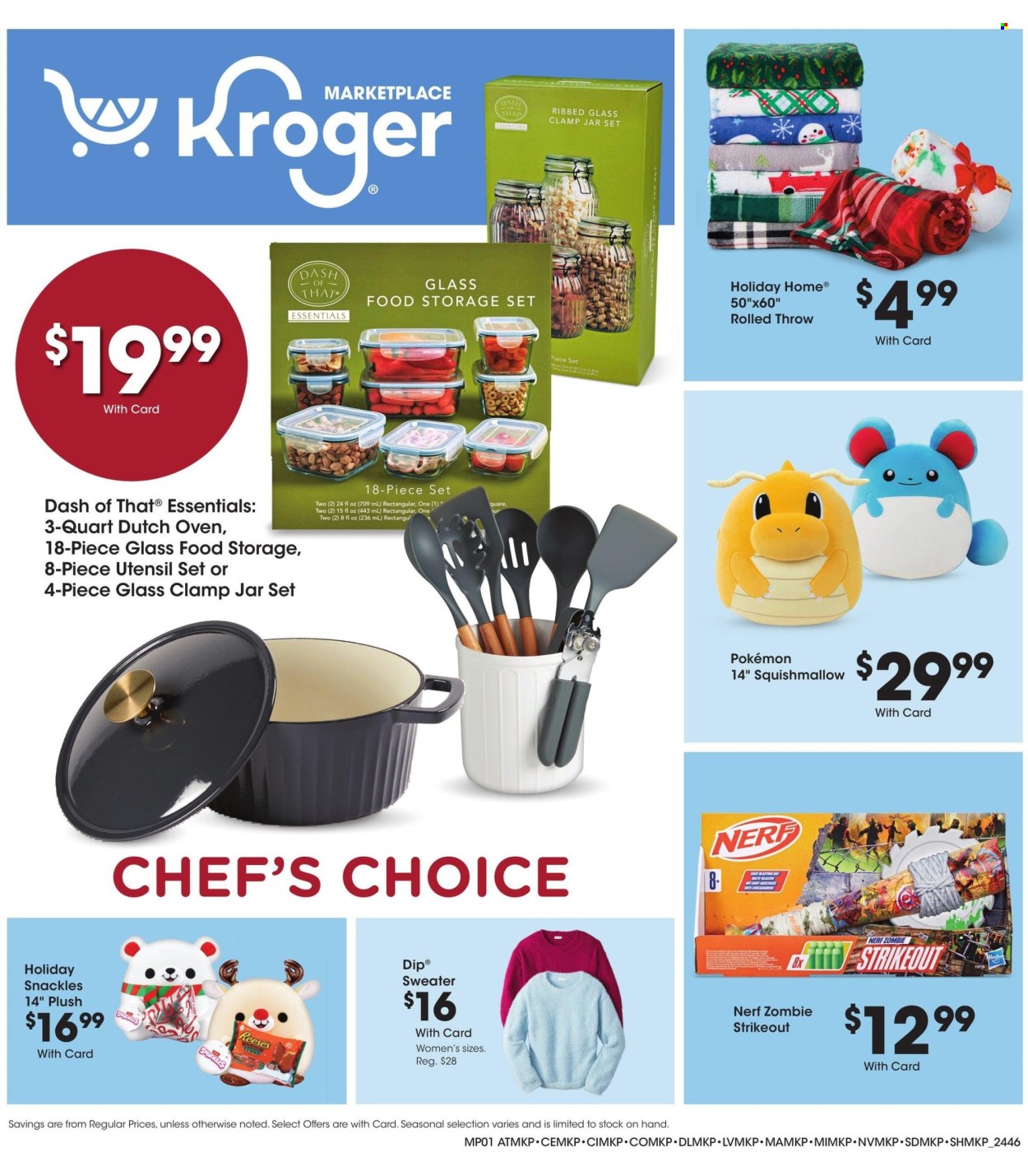 Kroger ad - 12/18/2024 - 12/24/2024. Page 1