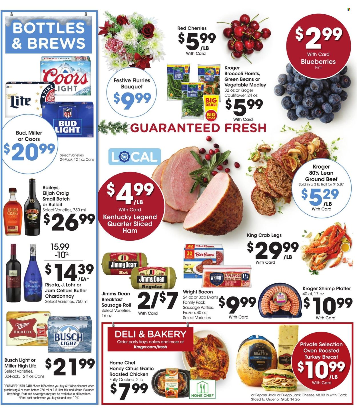 Kroger ad - 12/18/2024 - 12/24/2024. Page 1