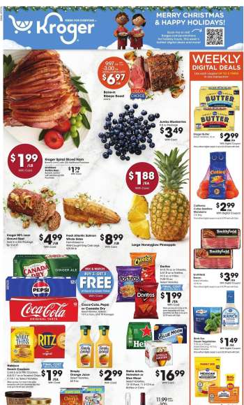 Kroger Flyer - 12/18/2024 - 12/24/2024.