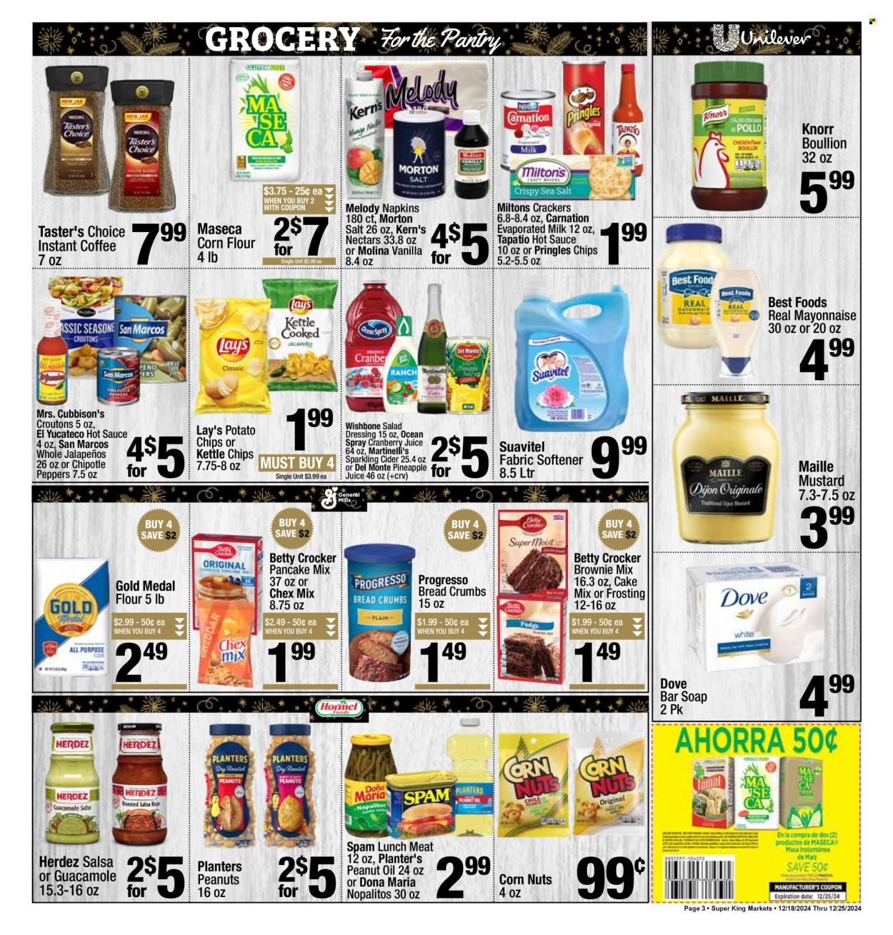 Super King Markets ad - 12/18/2024 - 12/25/2024. Page 1