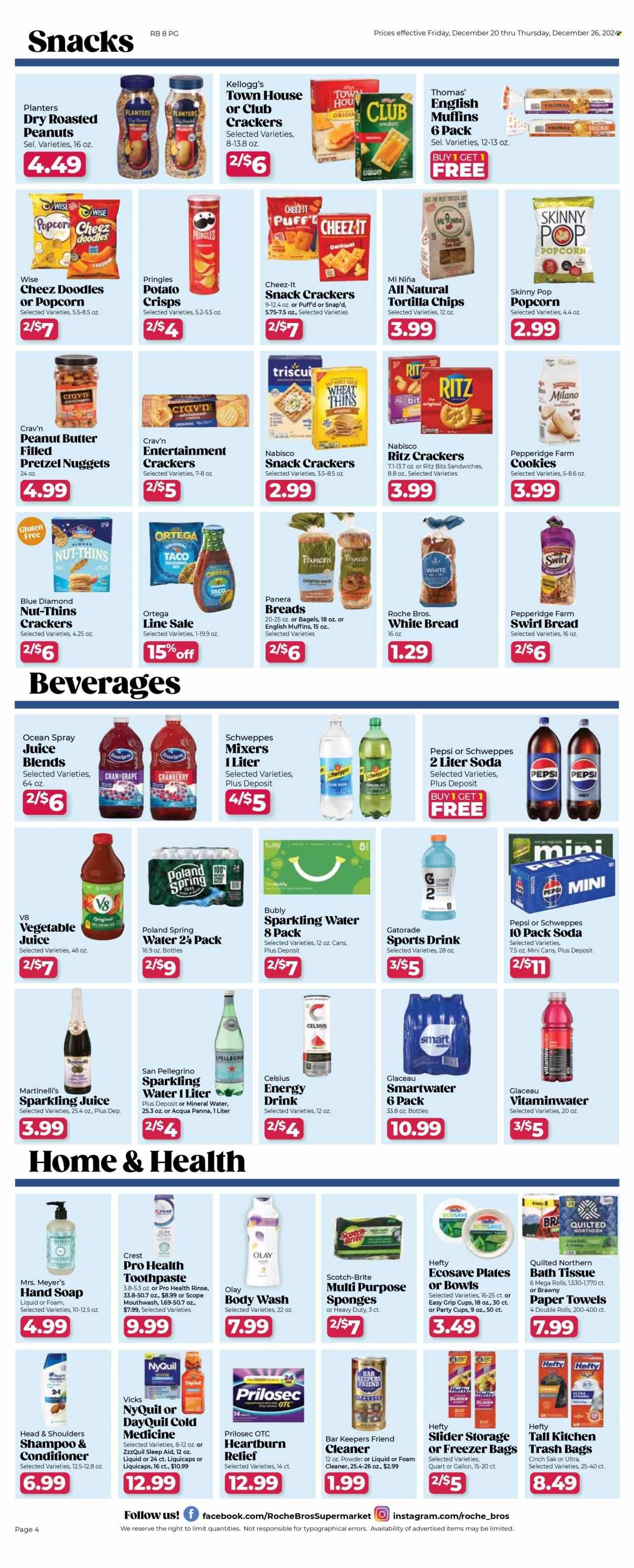 Roche Bros. ad - 12/20/2024 - 12/26/2024. Page 1