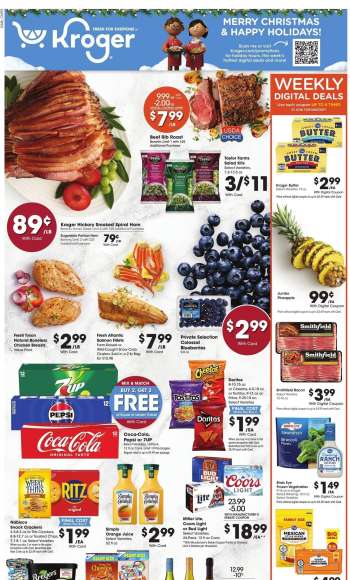 Kroger Flyer - 12/18/2024 - 12/24/2024.