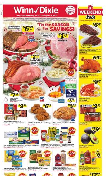 Winn Dixie Flyer - 12/18/2024 - 12/24/2024.