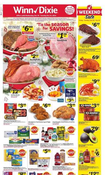 Winn Dixie Flyer - 12/18/2024 - 12/24/2024.