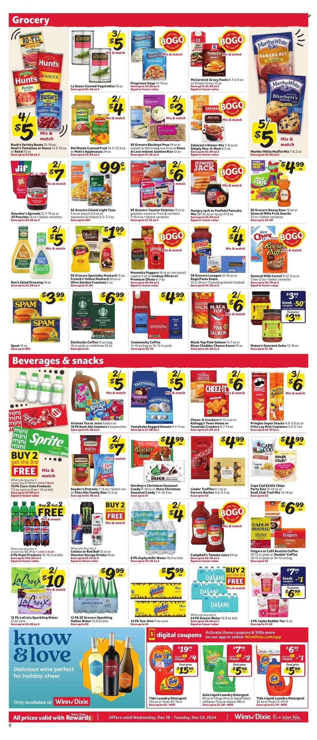 Winn Dixie ad - 12/18/2024 - 12/24/2024. Page 1