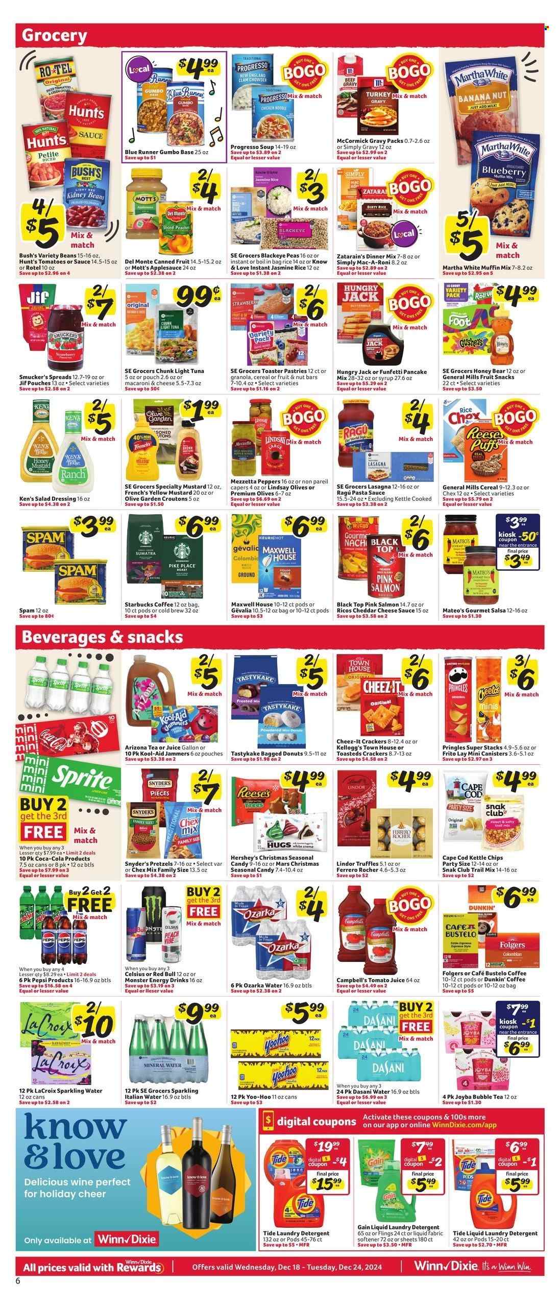 Winn Dixie ad - 12/18/2024 - 12/24/2024. Page 1